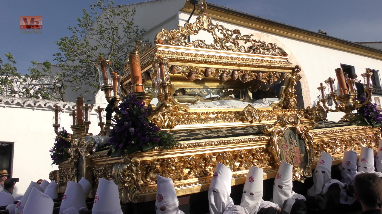 Santo Entierro. 4K. Salida . Viernes Santo. Ronda 2017