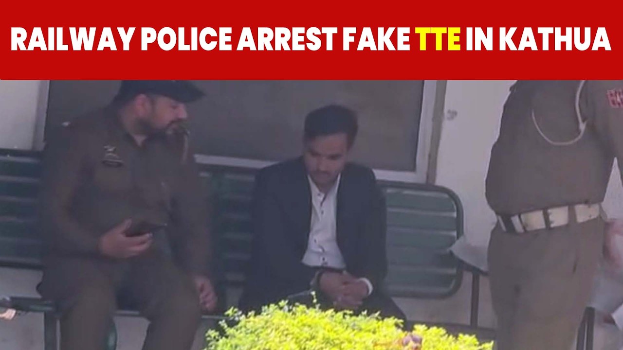 Railway Police arrest Fake TTE in Kathua
