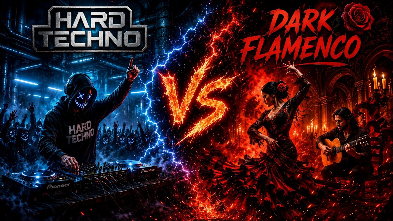 HARD TECHNO VS DARK FLAMENCO - Techno Mix Vol. 3