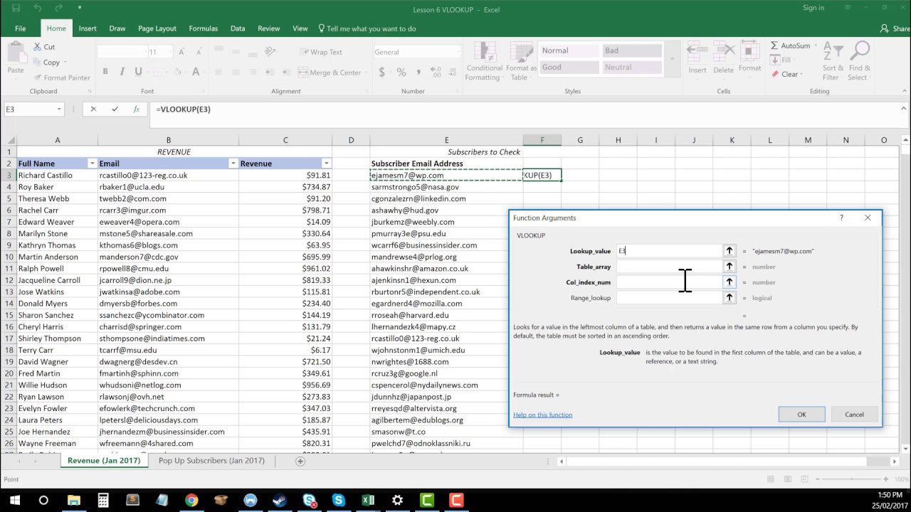 Excel for Marketers #6: How to Use VLOOKUP for Revenue Attribution