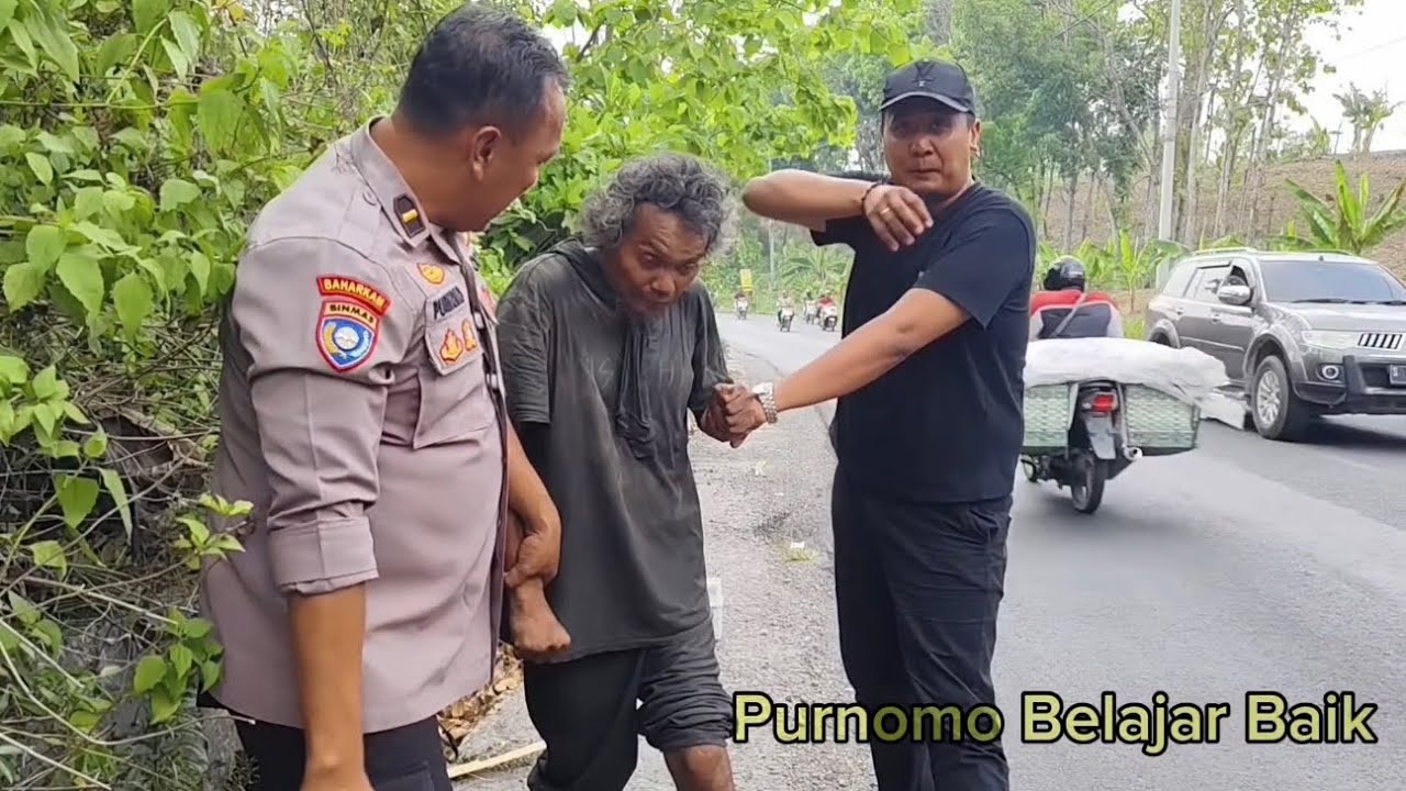 BAPAK 0D9J TERLANTAR NAMUN TAKUT DIBAWA PULANG,KONDISI 54KIT DAN SANGAT AGRESIF,WARGA TAKUT MENDEKAT
