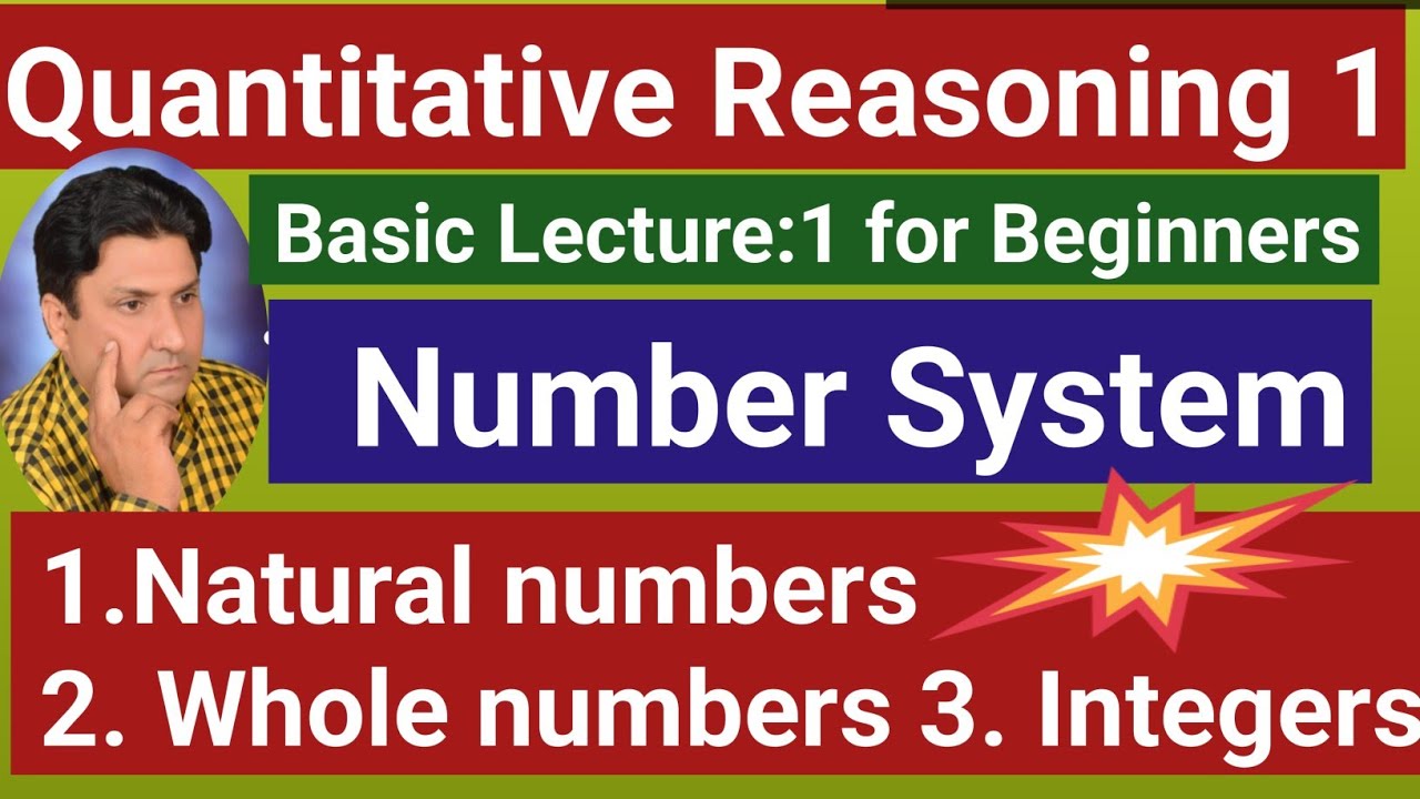 LLB 4 Year Semester 1 Quantitative Reasoning| Natural numbers, Whole  Numbers,Integers| Numerical|
