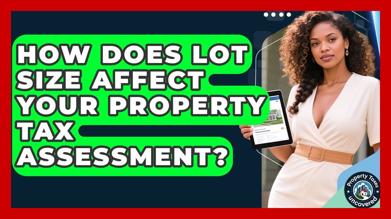 How Does Lot Size Affect Your Property Tax Assessment? - Property Taxes Uncovered