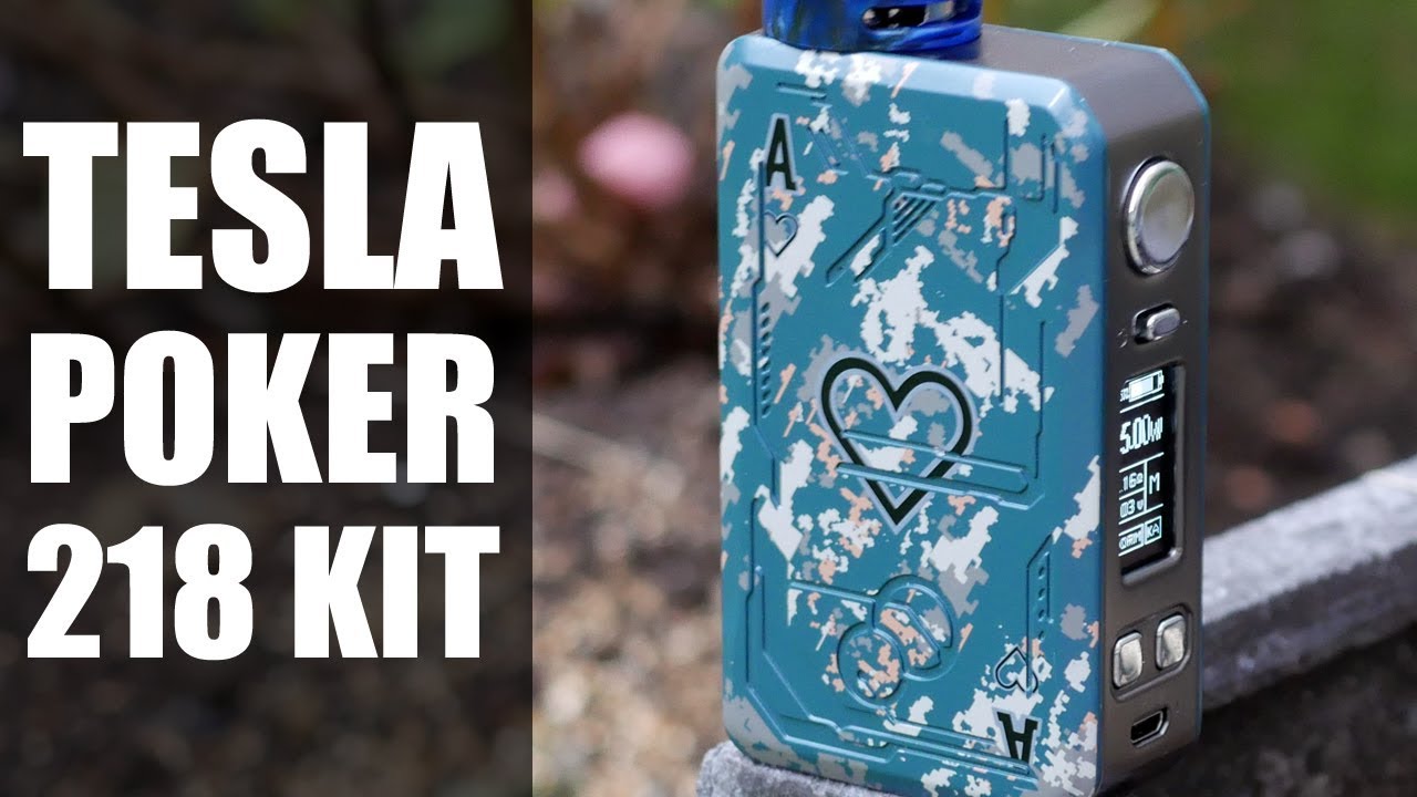 Tesla Poker 218 Kit with Resin Tank