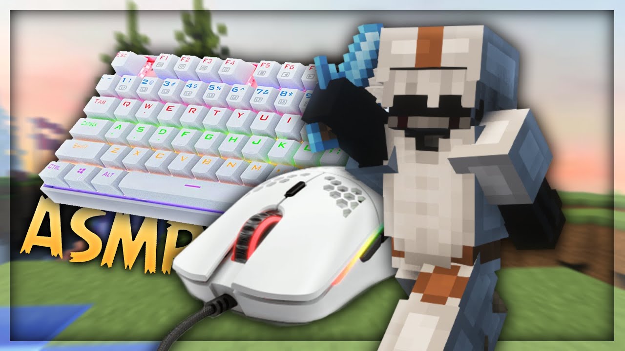 Keyboard + Mouse ASMR Sounds | Hypixel Bedwars