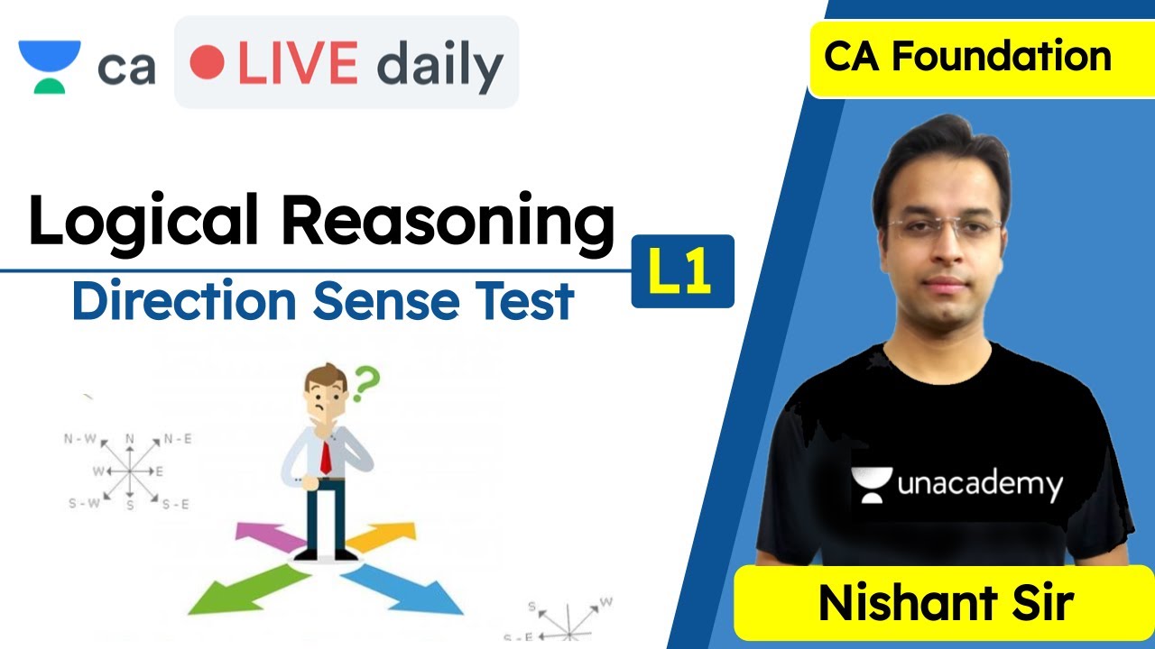 Logical Reasoning - L1 | Business Mathematics | Live Daily | Unacademy CA Foundation | Nishant Kumar