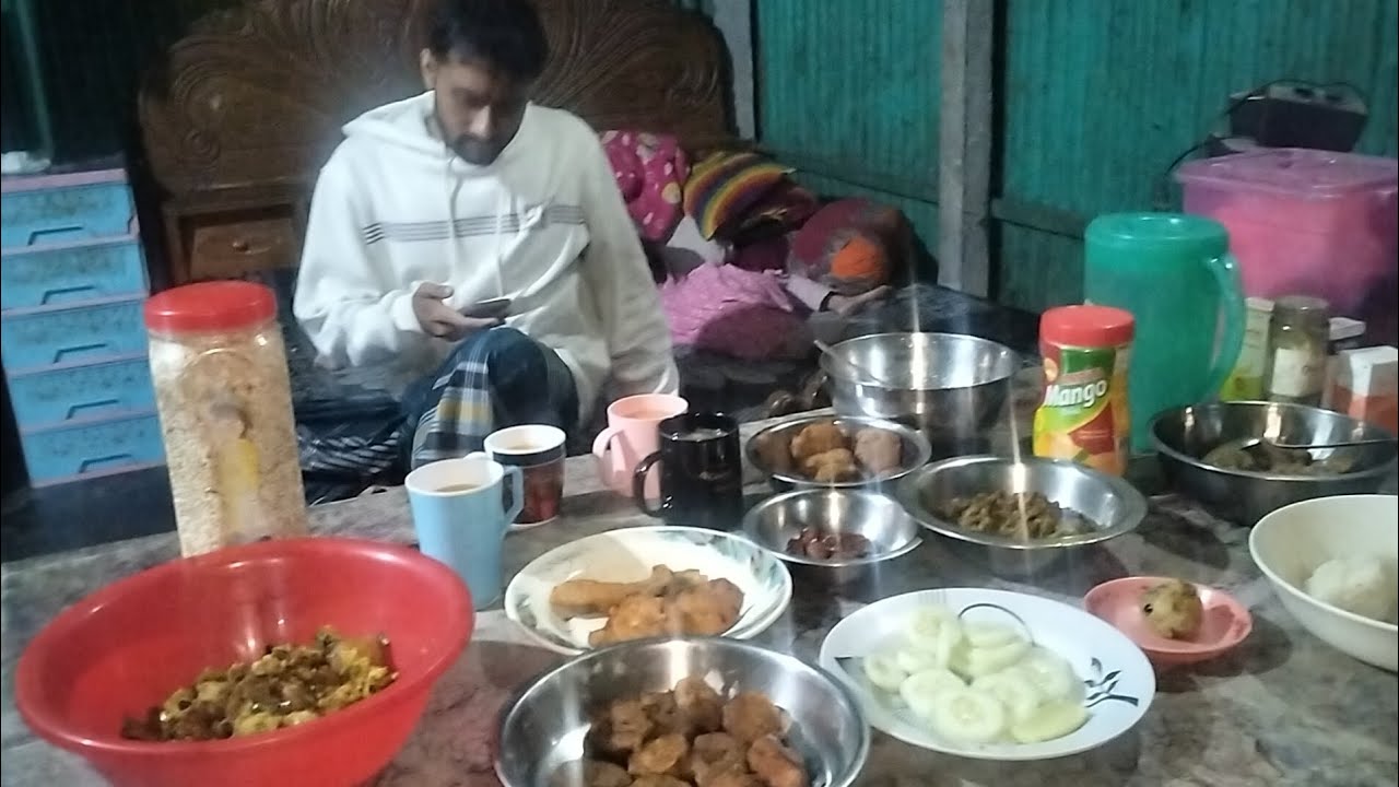প্রথম রোজার ইফতার বানালাম 