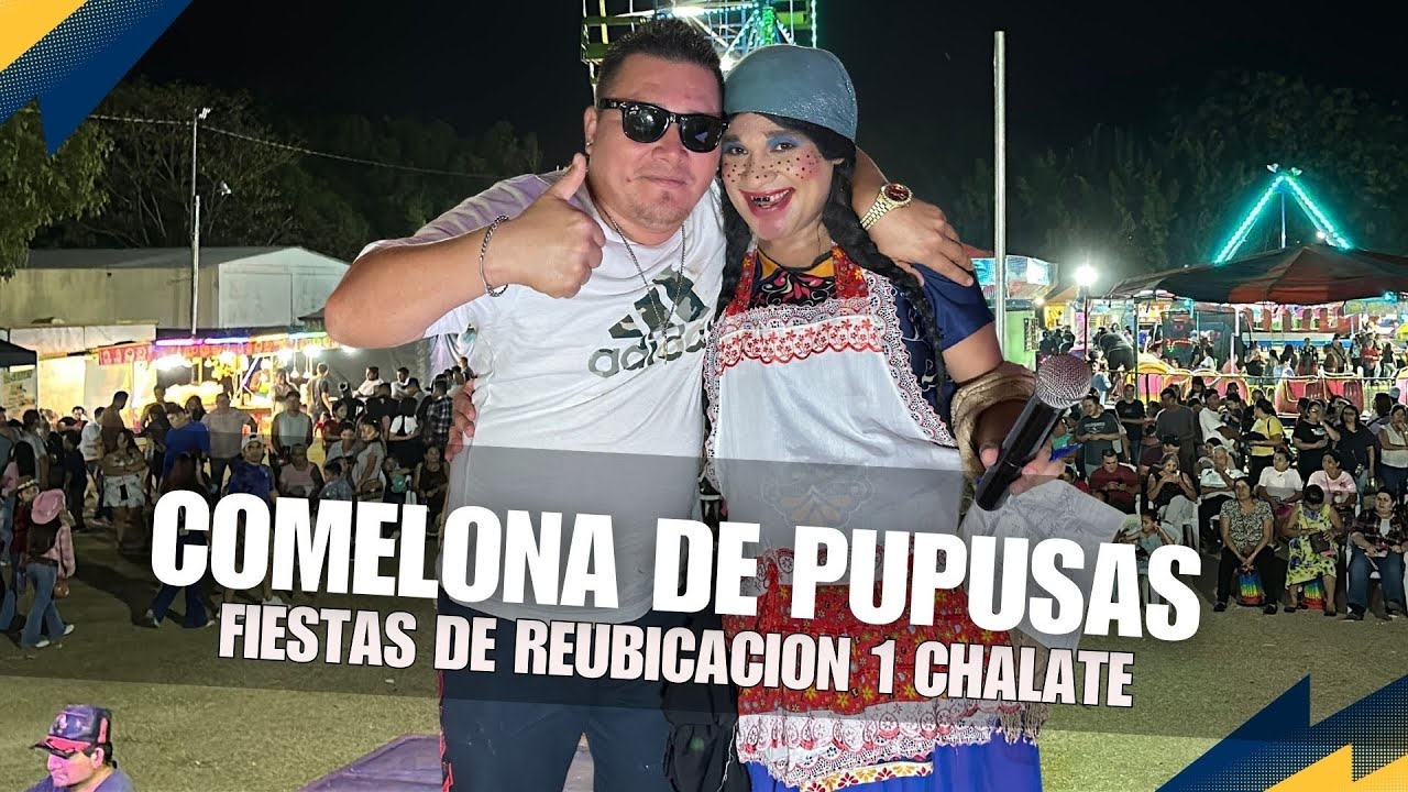 Comieron pupusas hasta que rebalsaron 🤣🤣Comelona de Pupusas en Reubicacion 1.