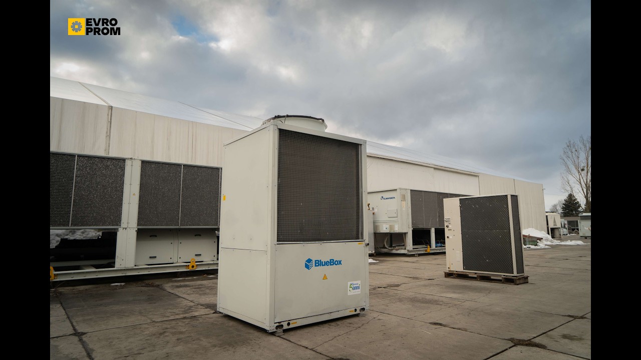 BLUEBOX GEYSER 2 MT 52 | 54.3 kW Chiller / 45.6 kW Heat Pump | Air-Cooled | R410A | 2018
