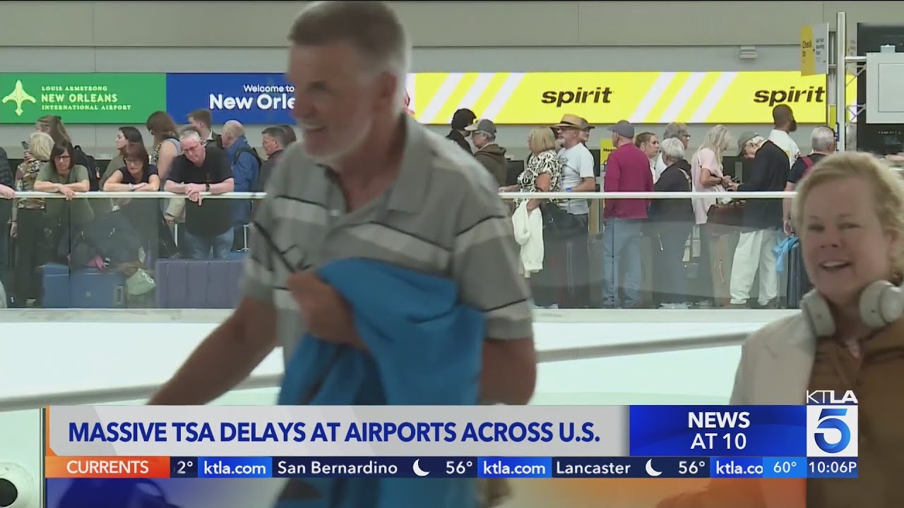 Massive TSA delays hit airports across the country