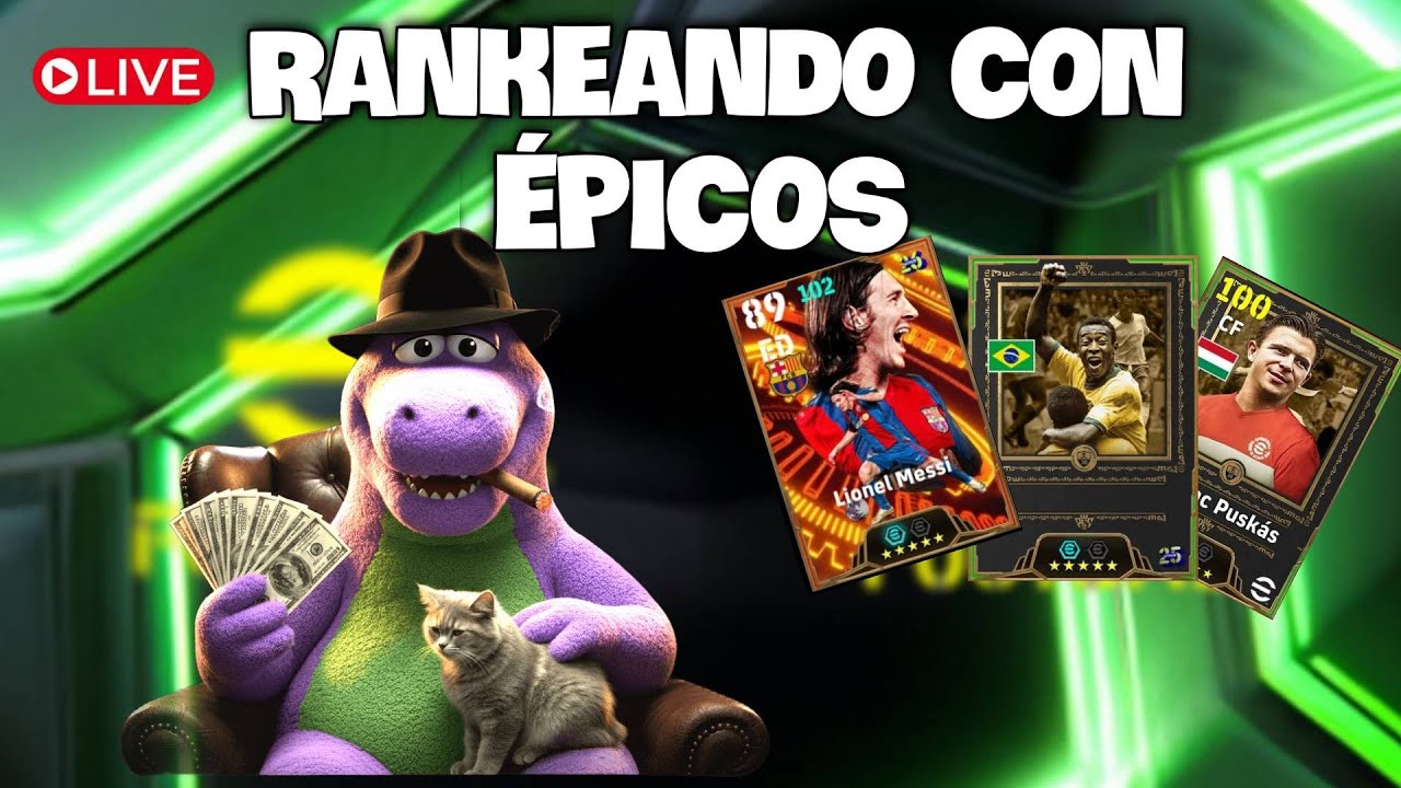 🔴RANKEANDO CON EPICOS🔥EL JEQUE BARNEY PAGANDO Y OBSERVANDO 🔥COMENTA Y UNETE🔥 #efootball