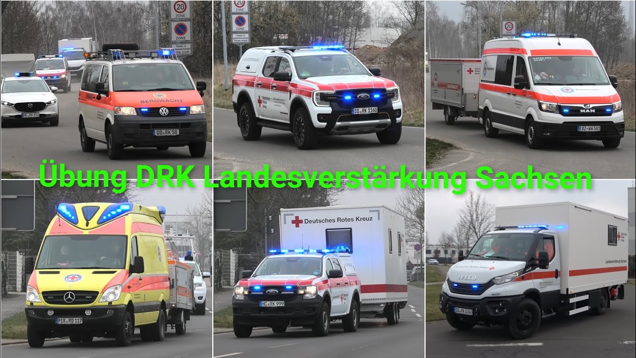 Katastrophenschutz &Uuml;bung in Wurzen 