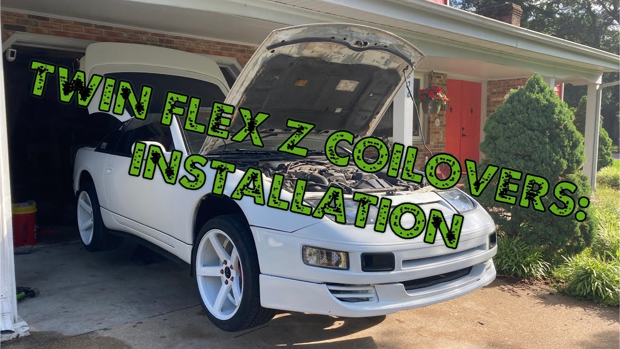 How to replace the stock suspension on a 300ZX TT Z32 with Tein Flex Z coilovers.