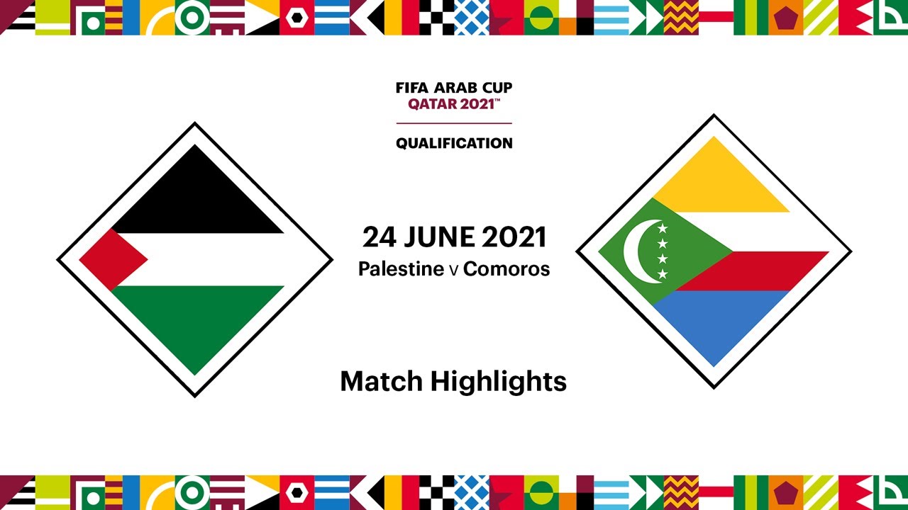 Palestine v Comoros | FIFA Arab Cup 2021 Qualifier | Match Highlights
