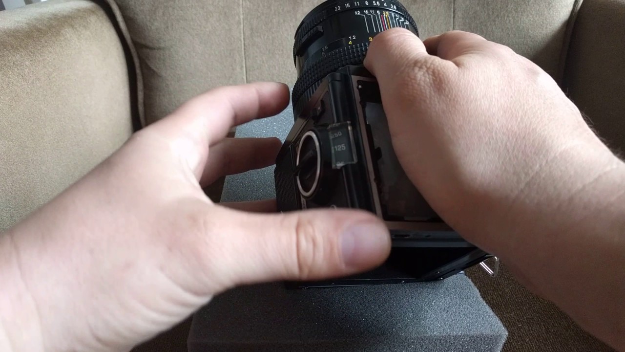 Bronica shutter problem