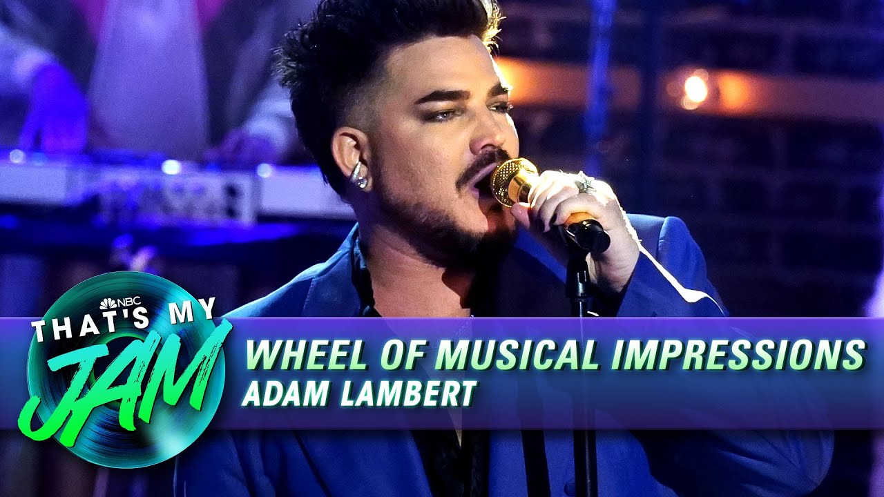Wheel of Musical Impressions: Adam Lambert Performs 