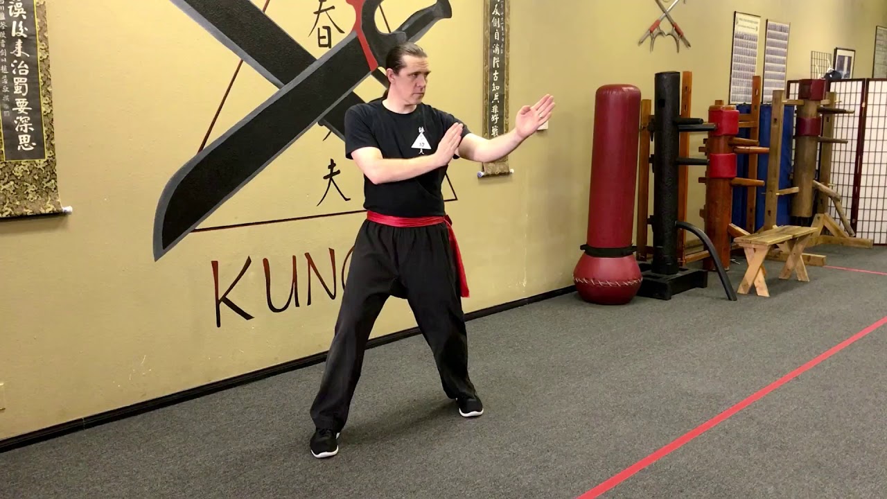 2 Wing Chun footwork part one - at home training with Sifu Alon.