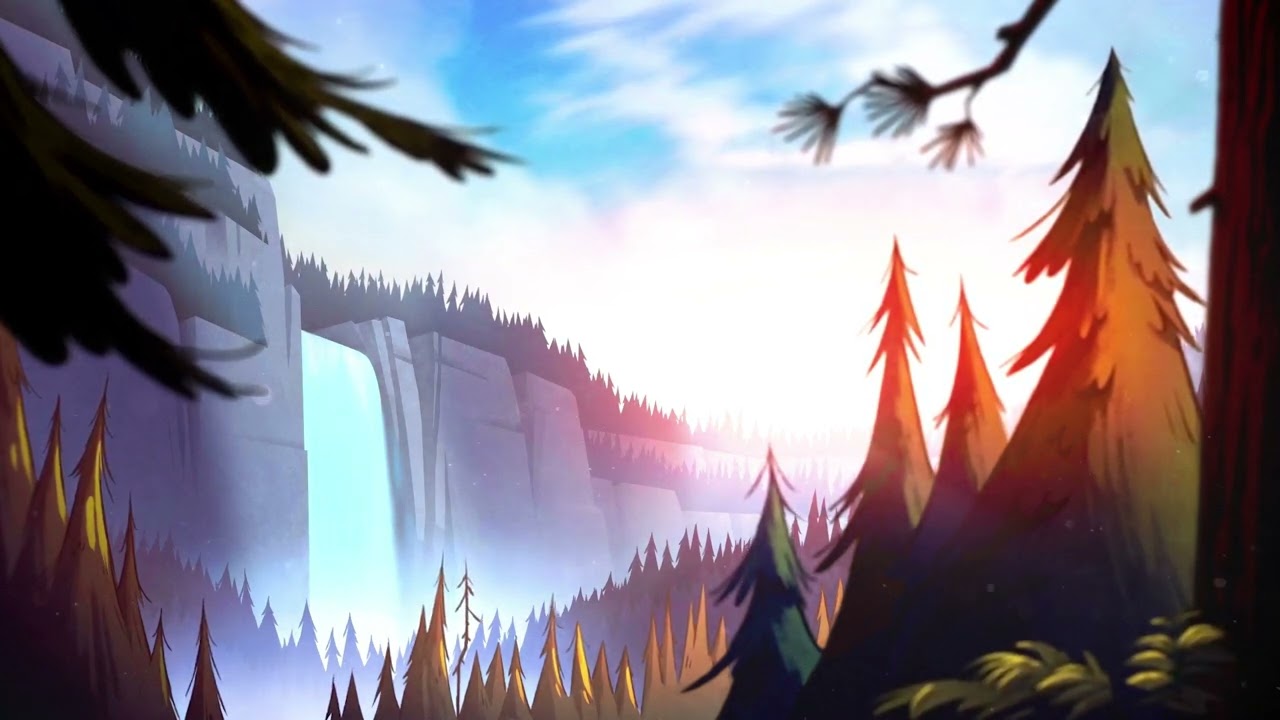 Gravity Falls Ambiance 5h (with music)