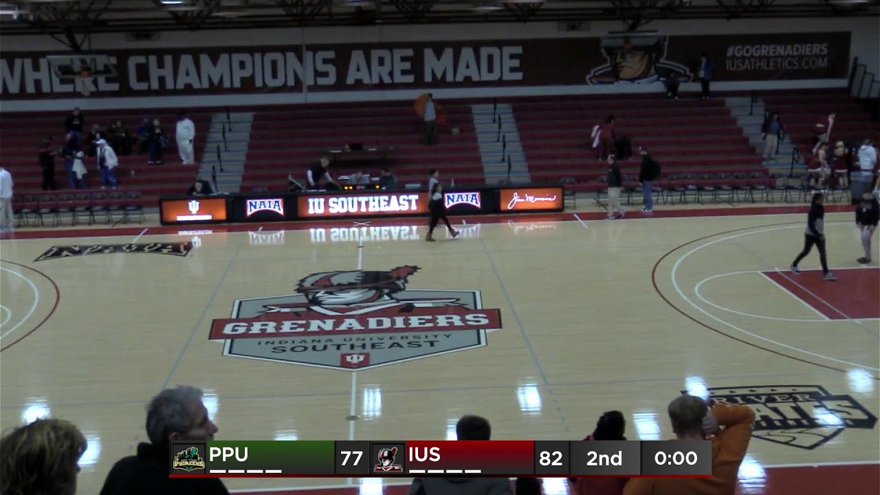 1/6/24 - IU Southeast Men's Basketball vs Point Park