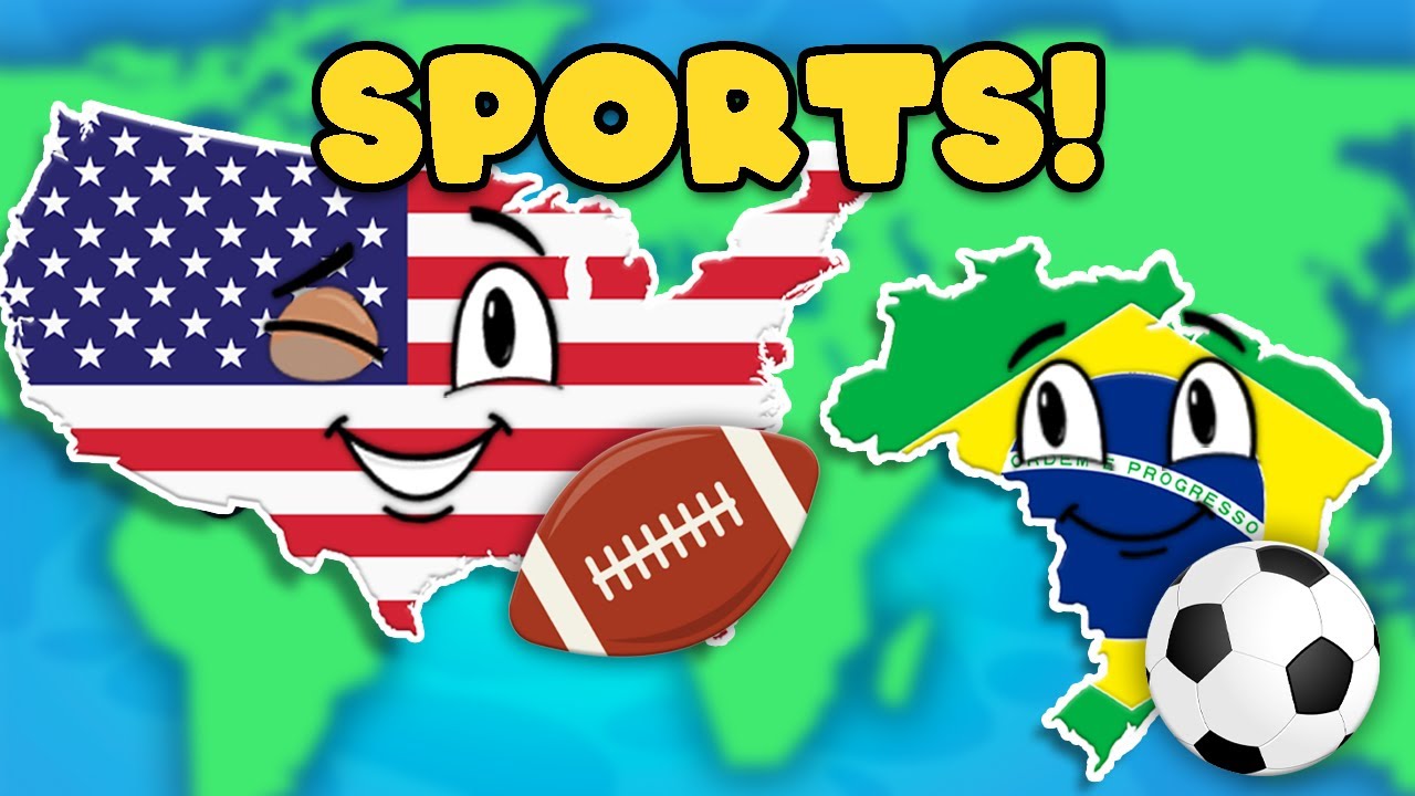 Learn About Sports Played Around The World! | Geography Songs For Kids | KLT Geography