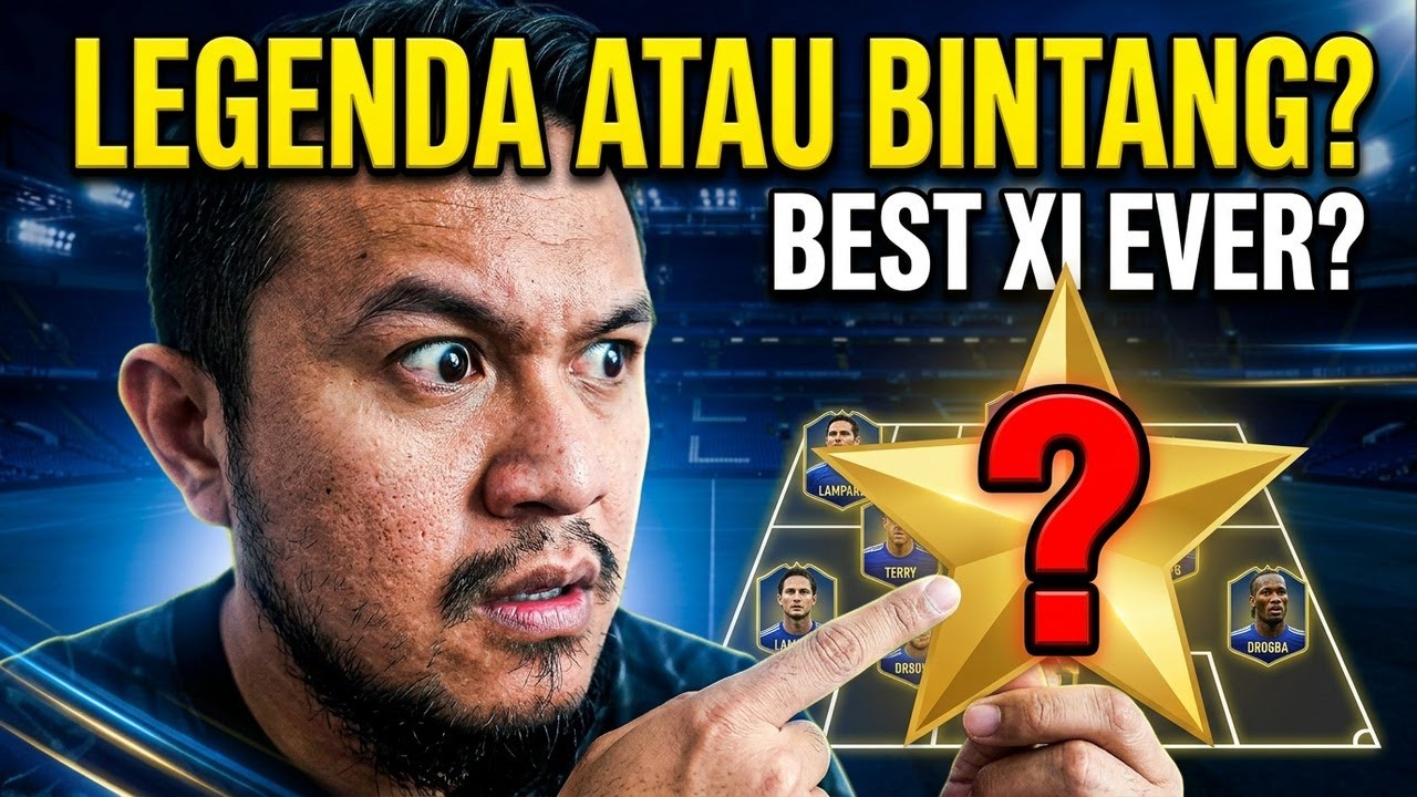 All-Time Premier League XI Chelsea: Lineup Impian Gabungan Legenda & Bintang Semasa