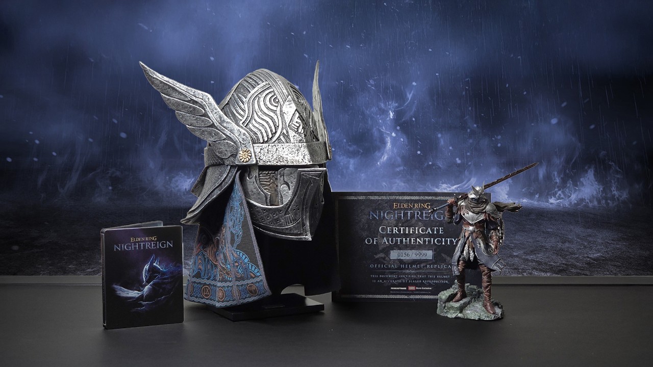 Elden Ring Nightreign Helmet UNBOXED! 🔥 Limited to 9,999 Units!
