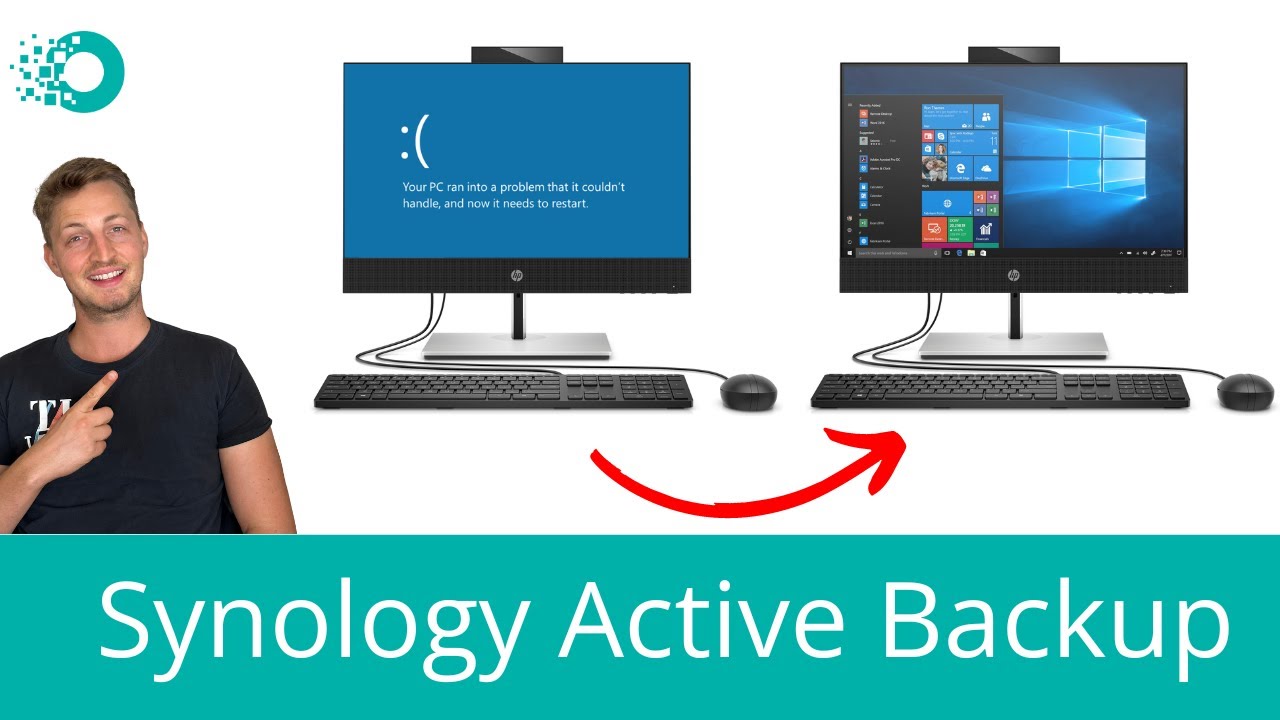 Der einfachste Weg, euren PC zu sichern und wiederherzustellen: Synology Active Backup for Business