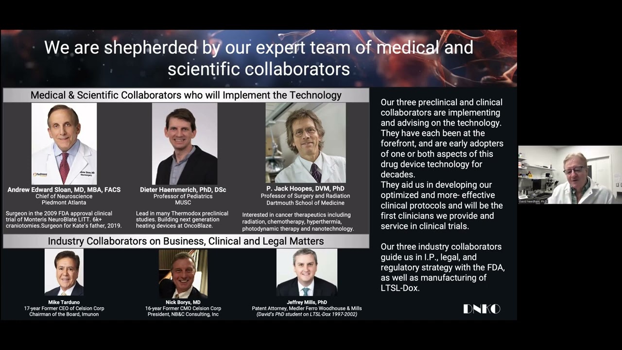 LITT + Thermodox for Glioblastoma webinar