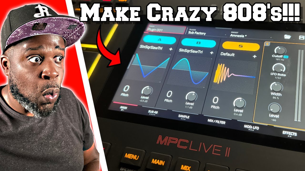 Создавайте сумасшедшие 808-е на своем MPC с помощью Air Sub Factory!