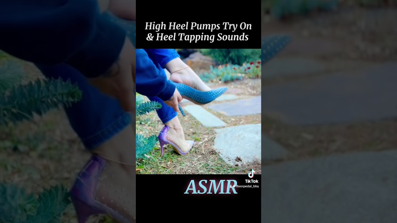 Pumps Try On || Heel Tapping ASMR 