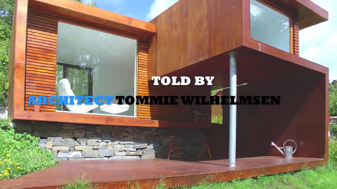 Mini hytte av Arkitekt Tommie Wilhelmsen