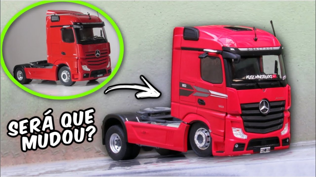 DEIXANDO O MINI ACTROS BAIXO E QUALIFICADO 😍