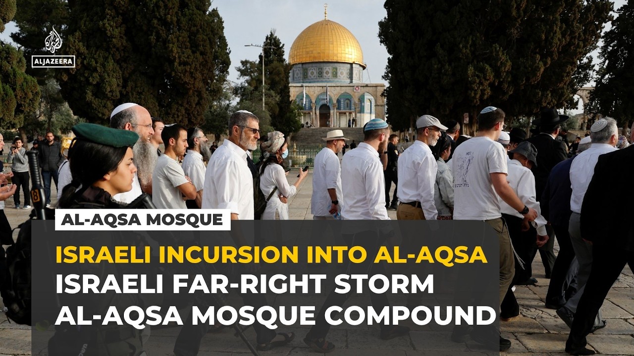 Thousands of Israeli far-right groups storm Al-Aqsa Mosque compound