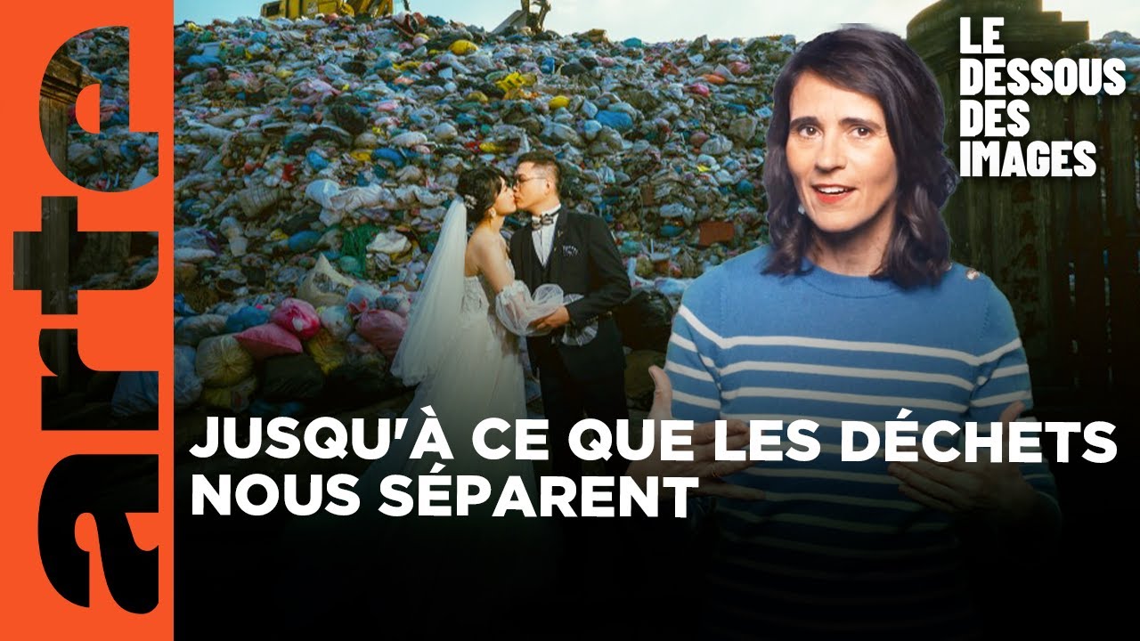 Pourquoi ce couple a choisi une décharge pour leur photo de mariage ? - Le dessous des images - ARTE