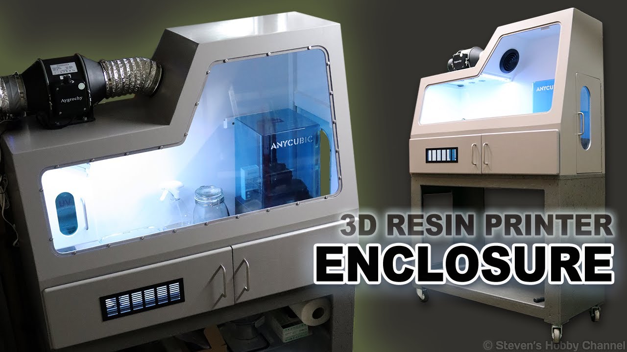 ENCLOSURE for a 3D Resin Printer || Anycubic Photon D2