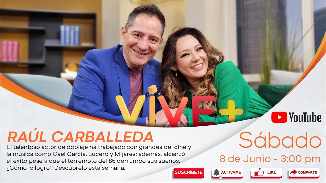 Raúl Carballeda: El Resurgir del Actor de Doblaje de Disney | Nadia Música | Vive Más Tv