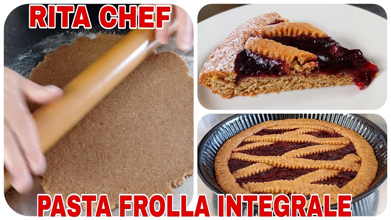ЦЕЛЬНОЗЕРНОВОЕ ПЕСОЧНОЕ ТЕСТО⭐РИТА ШЕФ-ПОВАР | WHOLE WHEAT SHORTCRUST PASTRY.