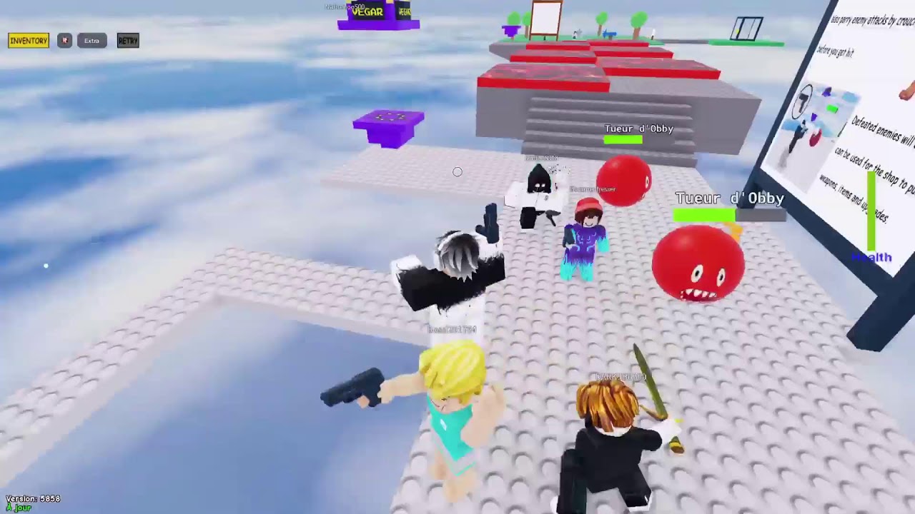 Live mais je joue au jeux le plus ragent de roblox