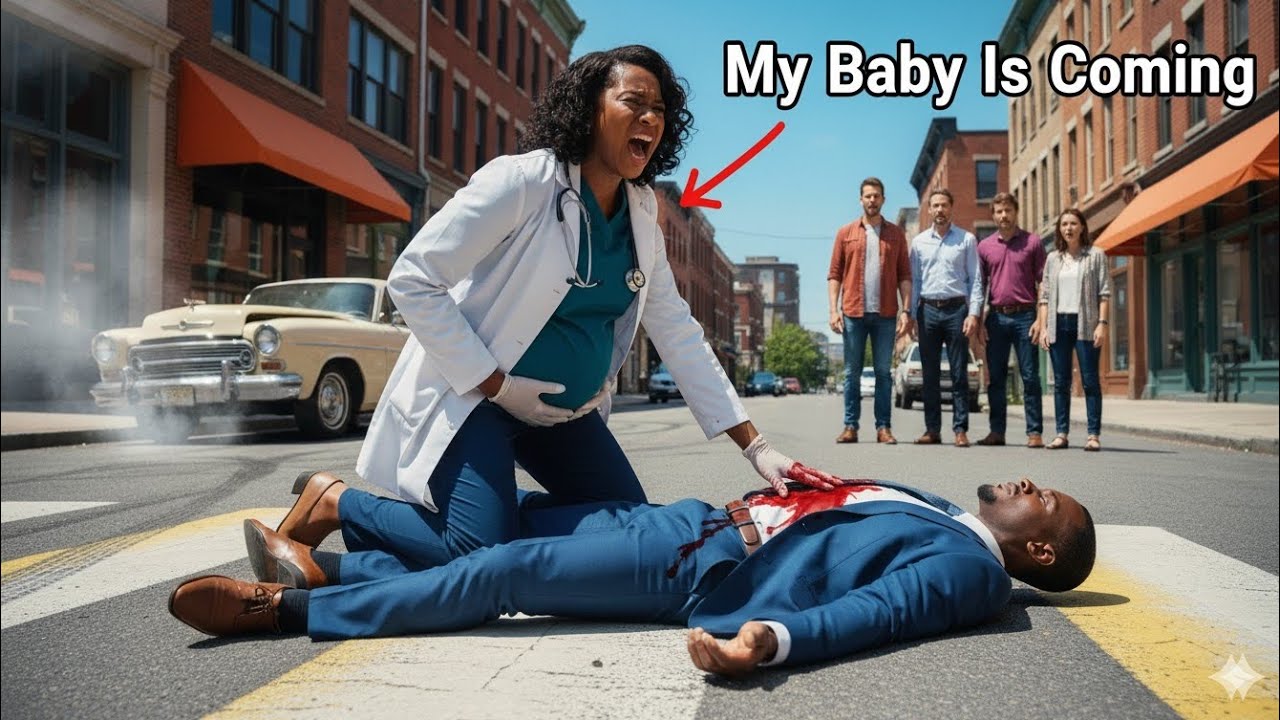 Pregnant Doctor Saves a Billionaire During Labor — Unaware He’s the Father of Her Child