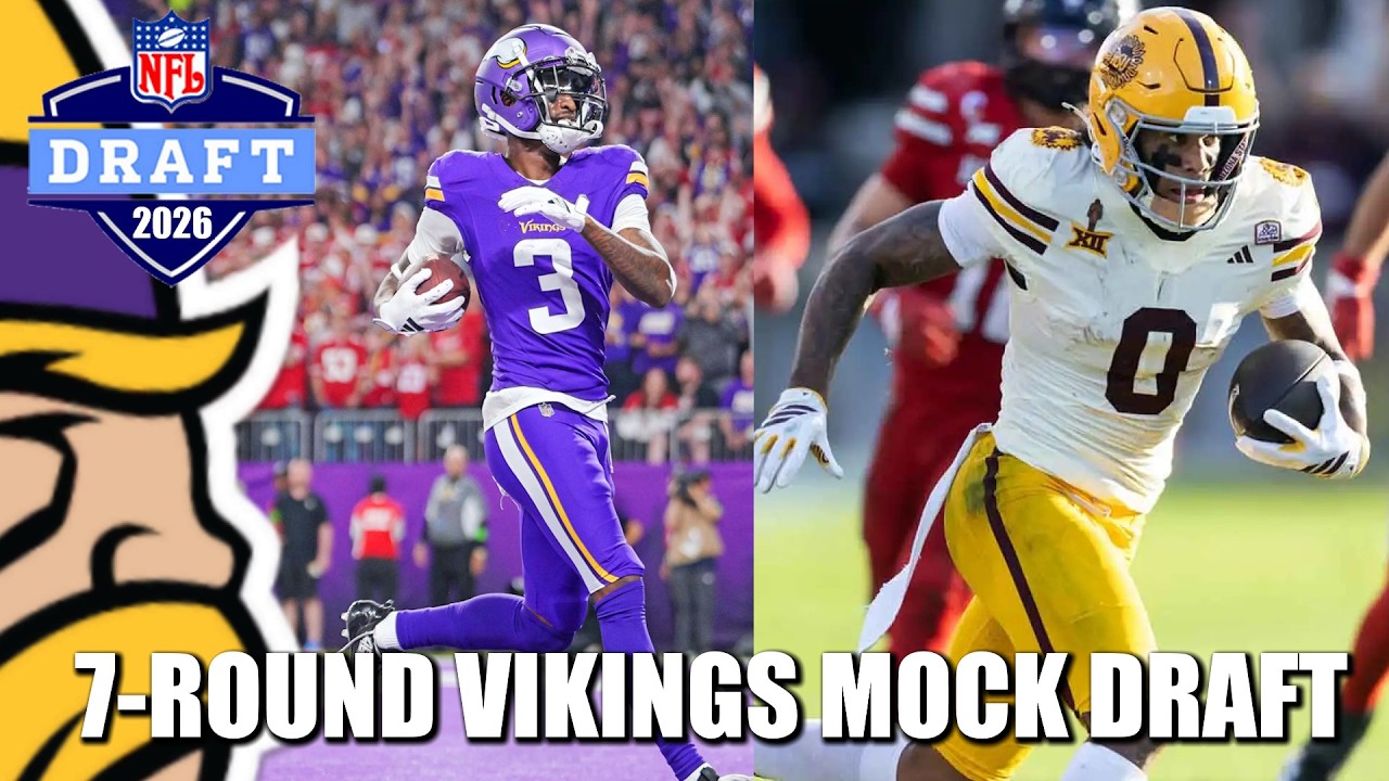 7-Round Vikings Mock Draft: Trading Addison Edition