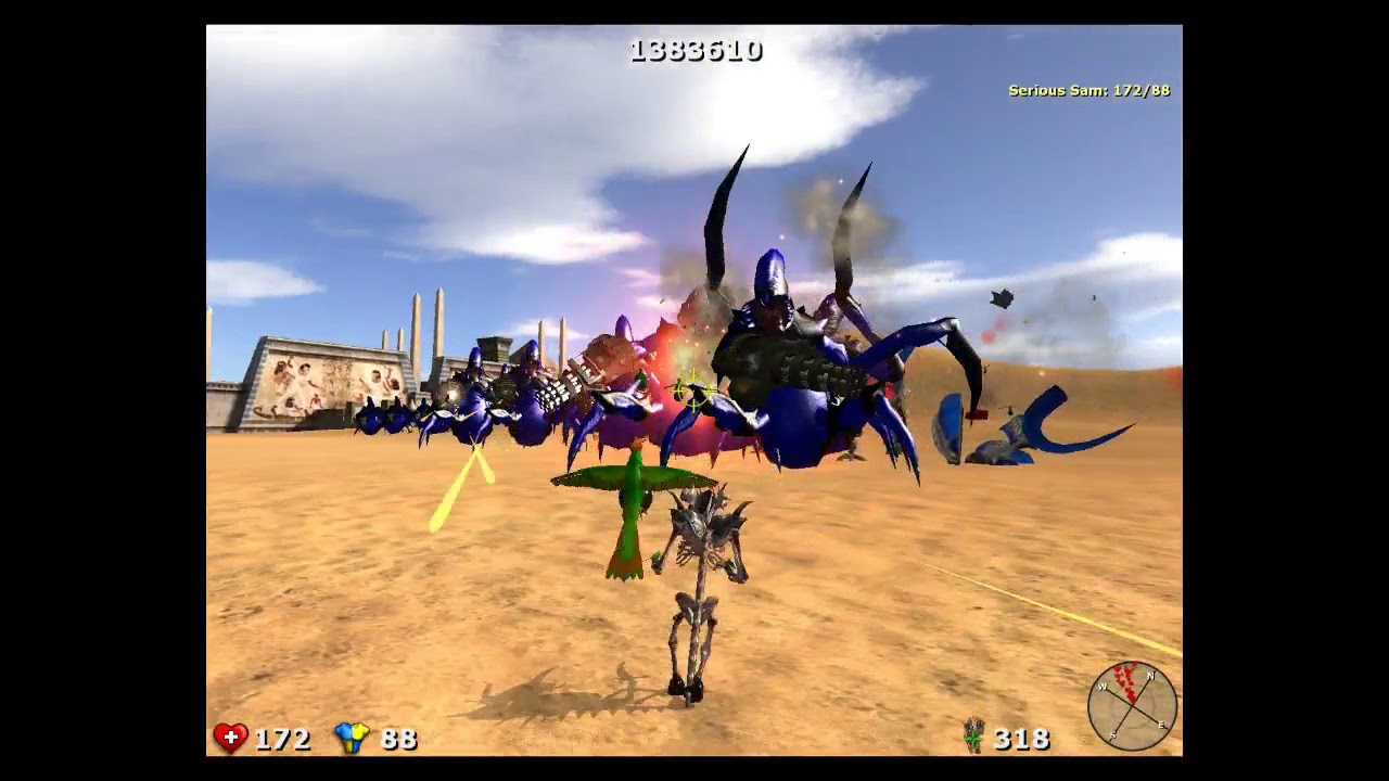 Serious Sam 2 - InSamnity MOD - Bonus: Dunes [ENEMY RATE: x100] [ALL STATS: MAX]