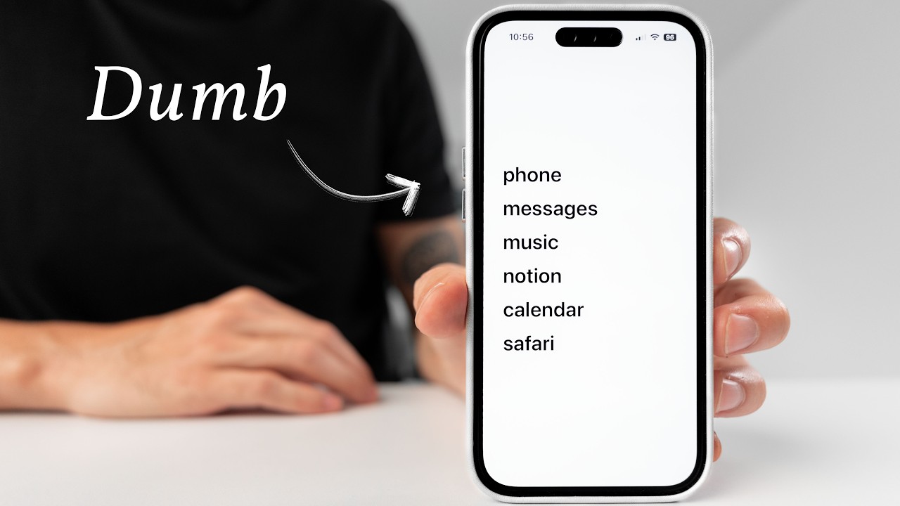 I Turned my iPhone Into a Light Phone