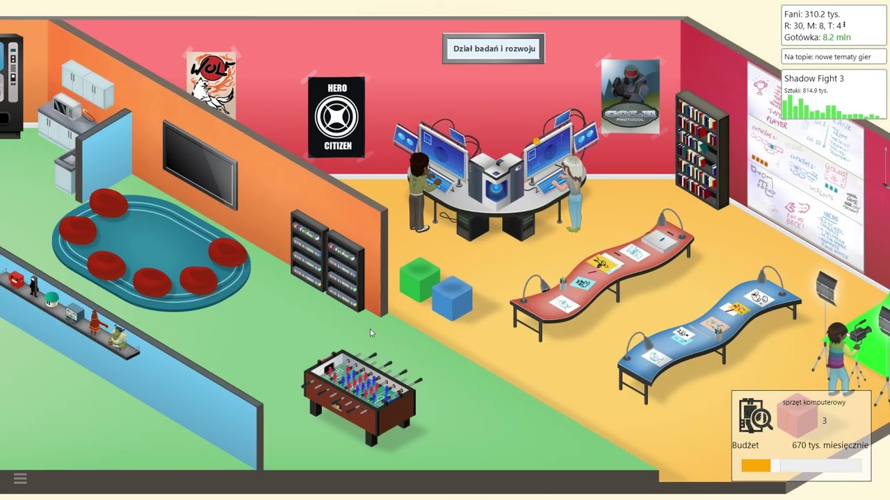 Game Dev Tycoon challenge bez badan i technologi odc 15 STRONA INTERNETOWA