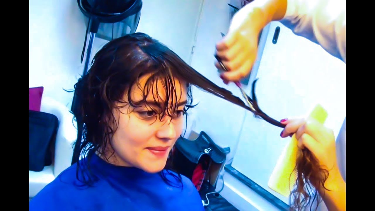 Haircut show! 18 women loosing long hair