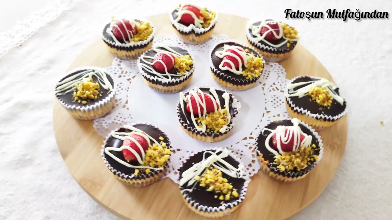 Çikolatalı mini CHEESECAKE Aşırı Lezzet İçerir #pratiktarifler #pasta #cheesecake