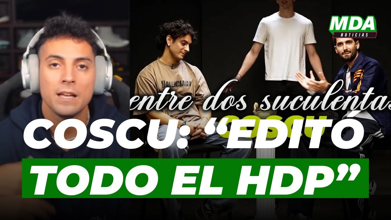 COSCU sobre la POL&Eacute;MICA ENTREVISTA con MAT&Iacute;AS BOTTERO: &ldquo;Est&aacute; todo EDITADO&rdquo;