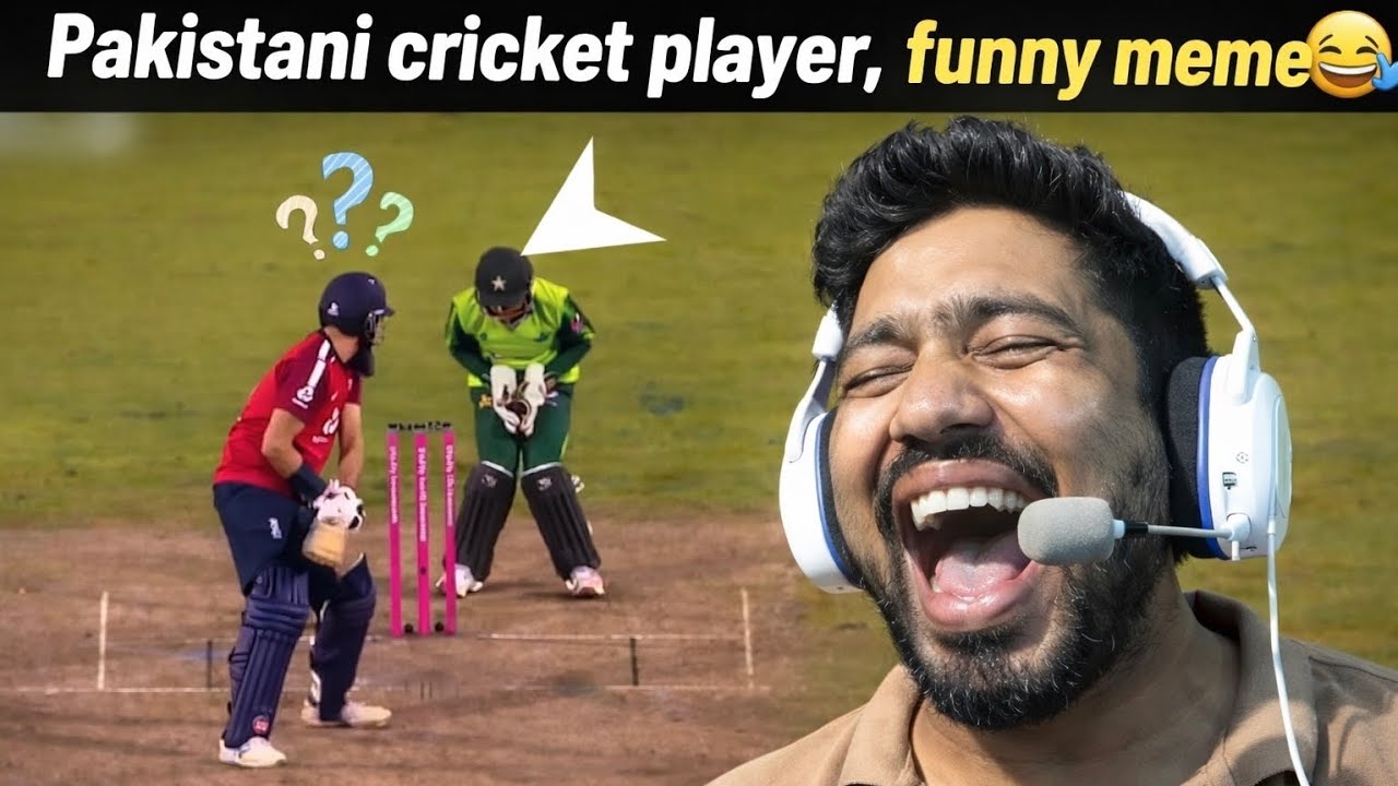 Pakistani Cricket Player Funny Meme 😂 | Sarfaraz Ahmed Reaction | Atul Agnihotri