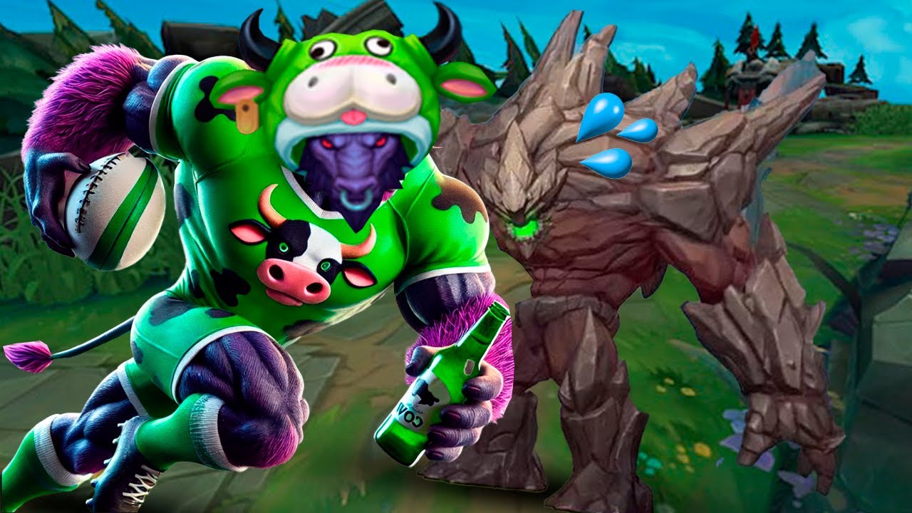 ALISTAR TOP vs MALPHITE! BATALLA DE COLOSOS! BLANDO COMO UNA ROCA!