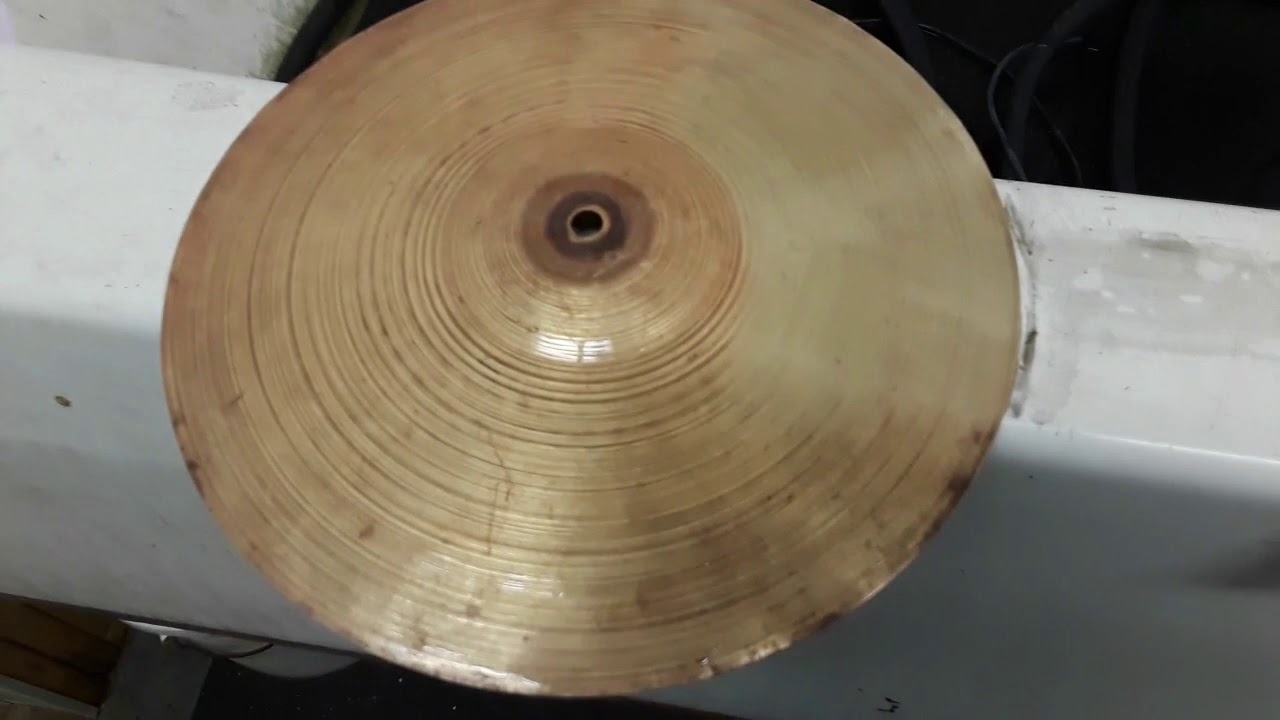 Kent cymbal cleaning and restoration