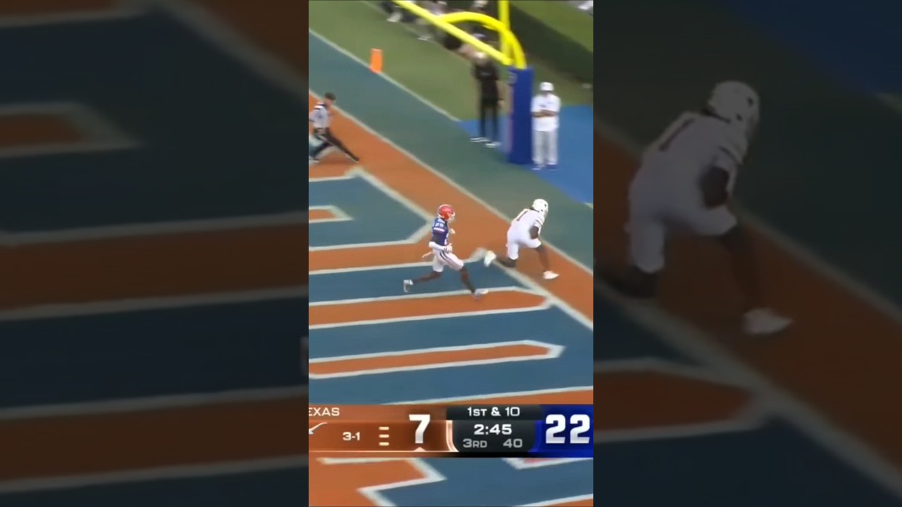 ARCH MANNING WITH A BEAUTIFUL THROW TO RYAN WINGO FOR A TOUCHDOWN AGAINST FLORIDA
